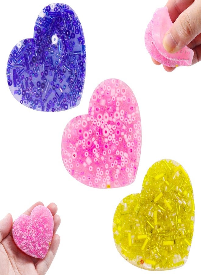 oyeftp Skin Picking Fidget Toys, Pick Pad Heart Fidget Toys for Adults Teenager, Silicone Picking Fidget Pad, Trichotillomania Toys for Skin Pickers, Dermatillomania, ADHD for Teens and Adults - Image 4